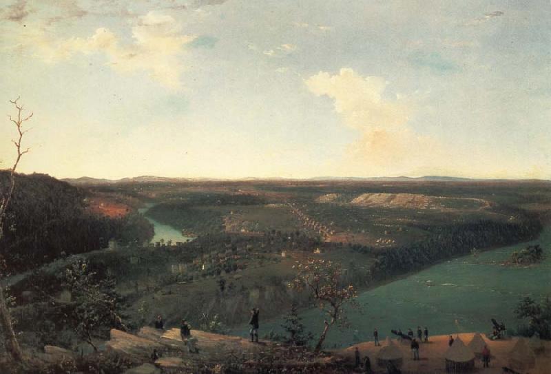 MacLeod, William Douglas Maryland Heights,Siege of Harper-s Ferry Norge oil painting art